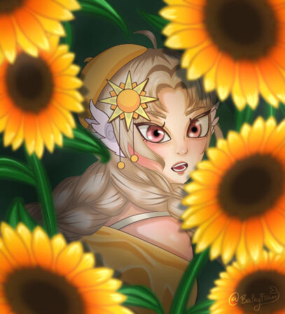 Art Trade with @MomoMorning7