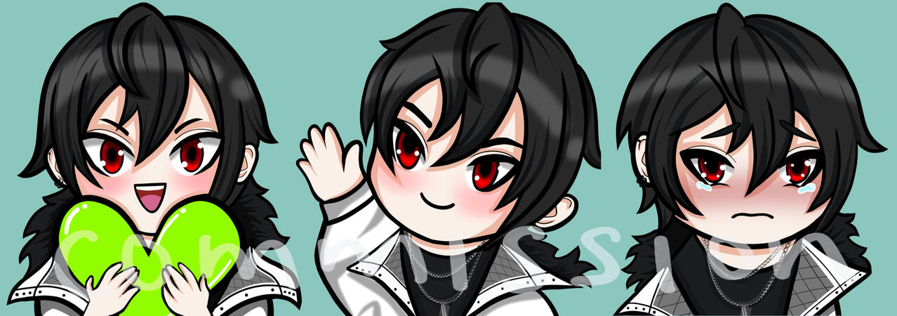 Emotes Commission for: @Kanra113